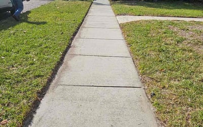 Photo of Kendall R.'s yard after getting lawn care in Crofton, MD