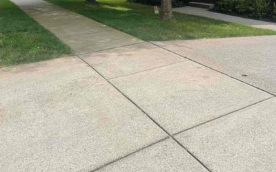 Photo of Natalie S.'s yard after getting lawn care in Franklin, TN
