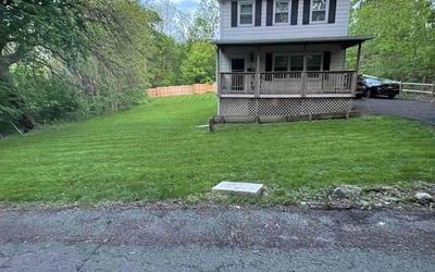 Photo of Fred M.'s yard after getting lawn care in Brunswick, NY