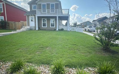Photo of Yaroslava G.'s yard after getting lawn care in Kyle, TX