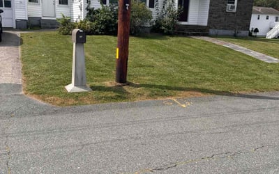 Photo of Vineel B.'s yard after getting lawn care in Somerset, MA