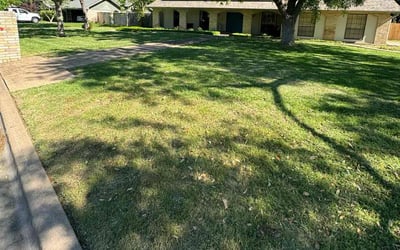 Photo of Vijay V.'s yard after getting lawn care in Baton Rouge, LA
