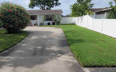 Photo of Kim H.'s yard after getting lawn care in Tuckerton, NJ