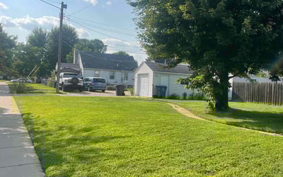 Photo of Scott B.'s yard after getting lawn care in Crystal, MN