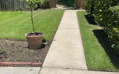 Photo of Chris H.'s yard after getting lawn care in Urbandale, IA