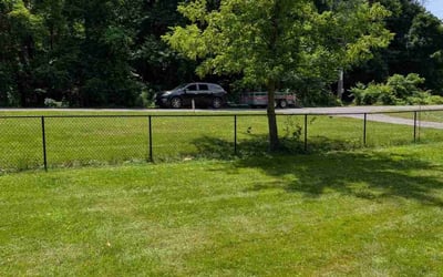Photo of Colton A.'s yard after getting lawn care in Brainerd, MN