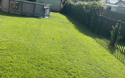 Photo of Carolann can S.'s yard after getting lawn care in Brick, NJ