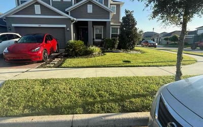 Photo of Kevin L.'s yard after getting lawn care in Jacksonville Beach, FL