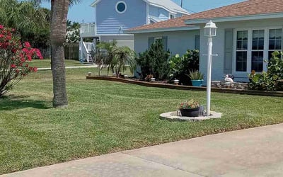 Photo of Michelle K.'s yard after getting lawn care in Ormond Beach, FL