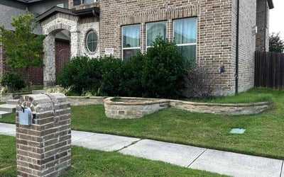 Photo of Caden S.'s yard after getting lawn care in Kansas City, MO