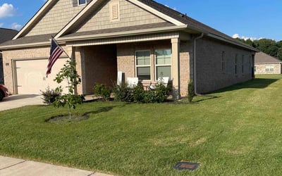 Photo of Jennifer M.'s yard after getting lawn care in Greensboro, NC