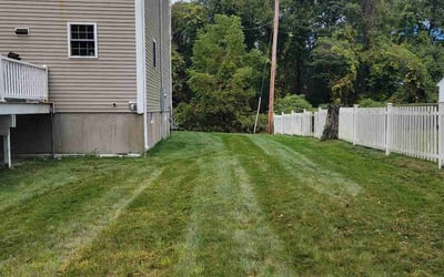 Photo of Shawn C.'s yard after getting lawn care in North Dartmouth, MA