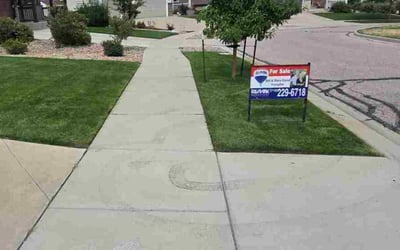 Photo of Kim J.'s yard after getting lawn care in Sun Prairie, WI