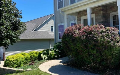 Photo of Dennis W.'s yard after getting lawn care in Oconomowoc, WI