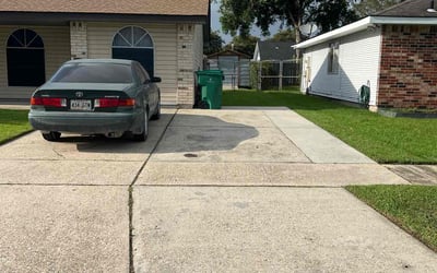 Photo of Baber A.'s yard after getting lawn care in Marrero, LA