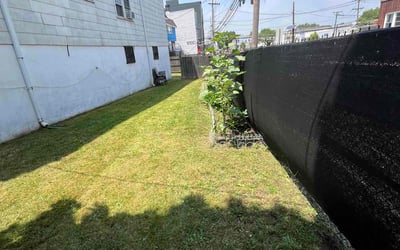 Photo of KRISTA Y.'s yard after getting lawn care in Jersey City, NJ