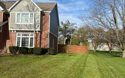 Photo of Dario M.'s yard after getting lawn care in Warwick, RI