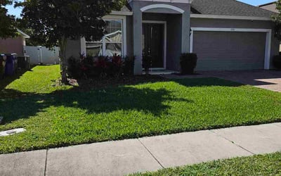Photo of Shanora K.'s yard after getting lawn care in Dayton, OH