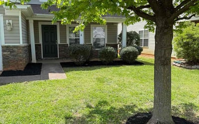 Photo of Chris D.'s yard after getting lawn care in Charlotte, NC