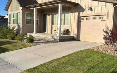 Photo of Tina T.'s yard after getting lawn care in Brighton, CO