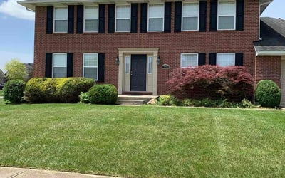 Photo of David M.'s yard after getting lawn care in West Chester, OH