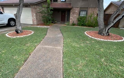 Photo of Diana T.'s yard after getting lawn care in Rockport, TX