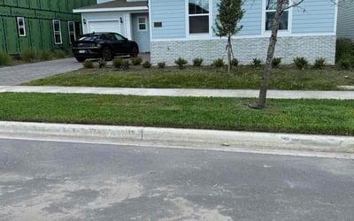 Photo of Coby D.'s yard after getting lawn care in Hermitage, TN