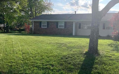 Photo of Joey G.'s yard after getting lawn care in Chesterfield, MO