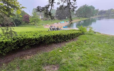 Photo of Anthony D.'s yard after getting lawn care in Woodridge, IL
