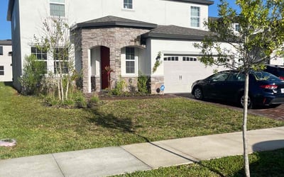 Photo of Joshua P.'s yard after getting lawn care in Winston-Salem, NC