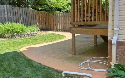 Photo of Miles F.'s yard after getting lawn care in Moscow, PA