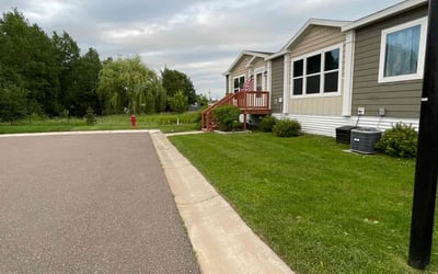 Photo of William B.'s yard after getting lawn care in Crystal, MN