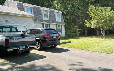 Photo of Deltonia S.'s yard after getting lawn care in Hyattsville, MD