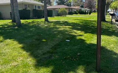 Photo of Eden M.'s yard after getting lawn care in Howell, MI