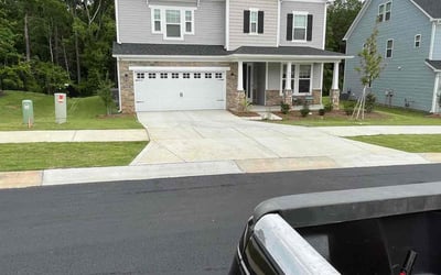 Photo of Sean A.'s yard after getting lawn care in Concord, MA