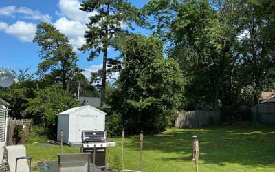 Photo of Adam S.'s yard after getting lawn care in Springfield, MA