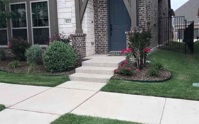 Photo of Youseff F.'s yard after getting lawn care in Argyle, TX