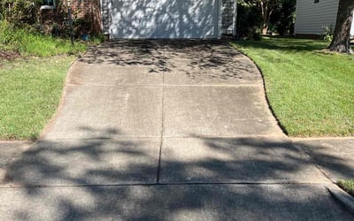 Photo of Donna M.'s yard after getting lawn care in Raleigh, NC