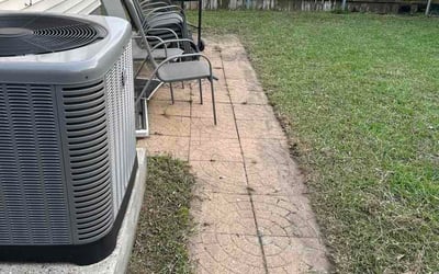 Photo of Elaine B.'s yard after getting lawn care in Mount Clemens, MI