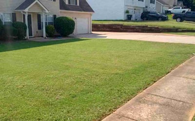 Photo of Tracy D.'s yard after getting lawn care in Tuscaloosa, AL