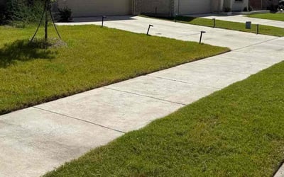 Photo of Simone H.'s yard after getting lawn care in Princeton, MN