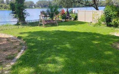 Photo of Cathy C.'s yard after getting lawn care in New Berlin, WI