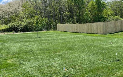 Photo of Linda M.'s yard after getting lawn care in Springdale, AR