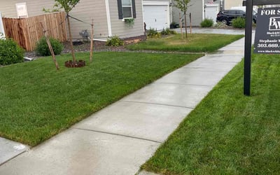 Photo of Kylee A.'s yard after getting lawn care in Oklahoma City, OK