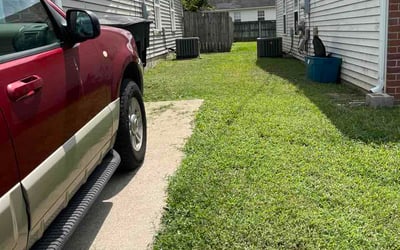Photo of Cheryl B.'s yard after getting lawn care in Pittsfield, MA