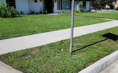 Photo of Dara L.'s yard after getting lawn care in Haddonfield, NJ