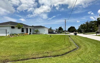Photo of Martha N.'s yard after getting lawn care in Jensen Beach, FL