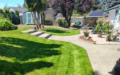 Photo of Patsy M.'s yard after getting lawn care in Troutdale, OR