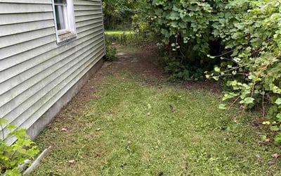 Photo of Weichao C.'s yard after getting lawn care in Worthington, OH