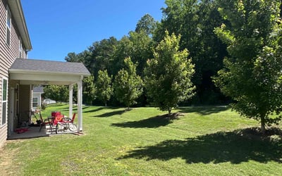 Photo of Joshua W.'s yard after getting lawn care in East Haven, CT